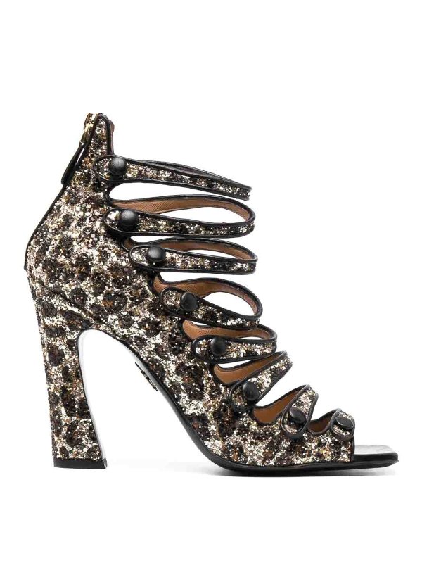 DSQUARED2: Sandales - Sandales - Marron