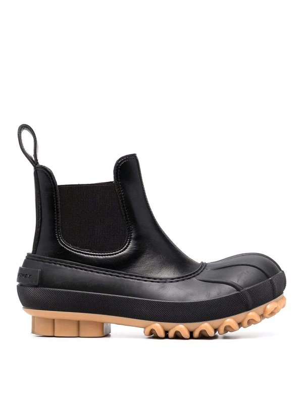 STELLA McCARTNEY: ankle boots - elasticated-panel ankle boots
