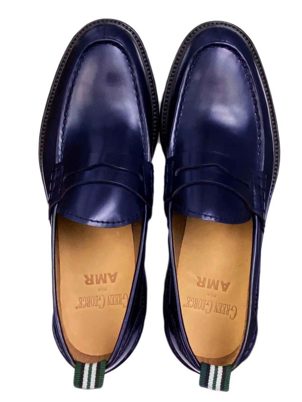 Green George: レースアップシューズ online - 編み上げ靴 - ブルー