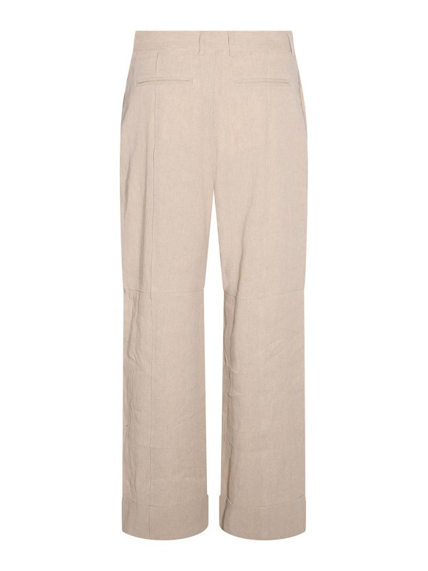 Acne Studios: トラウザーショーツ online - ショートパンツ - ベージュ