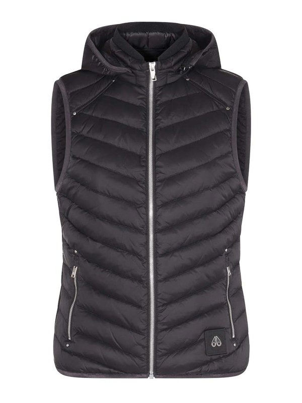 MOOSE KNUCKLES: casual jackets - Black air down jacket