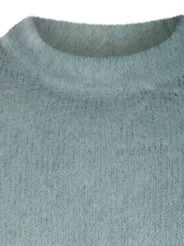 The Best Shops AMI PARIS: Pull col rond - Pull Col Rond - Bleu Clair