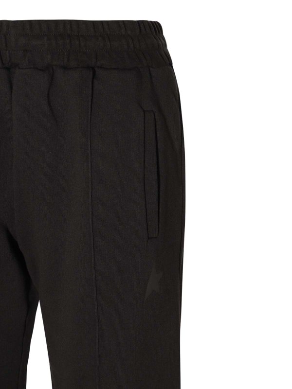 The Best Shops GOLDEN GOOSE: pantaloni shorts - Pantaloni di cotone nero