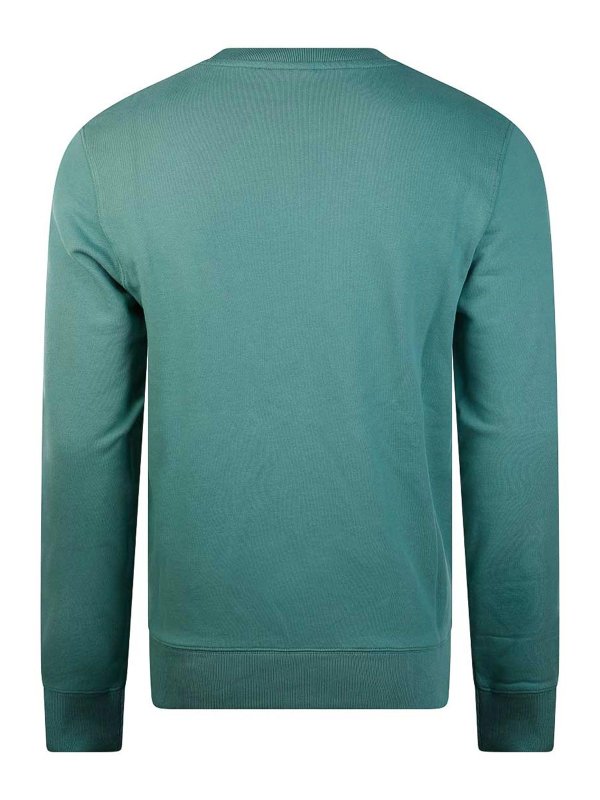 MAISON KITSUNÉ: Sudaderas y suéteres online - Sudadera - Verde