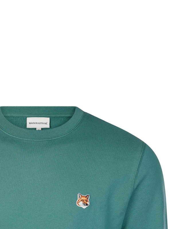 The Best Shops MAISON KITSUNÉ: Sudaderas y suéteres - Sudadera - Verde