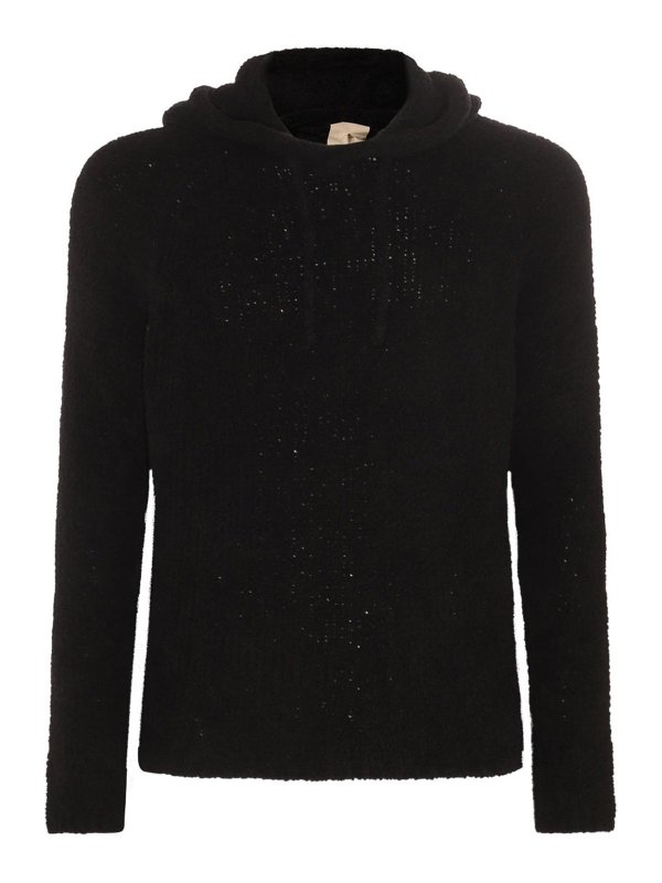 TEN C: スウェット＆セーター - スウェットシャツ/セーター - 黒