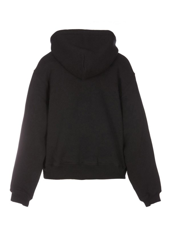 ALEXANDER WANG: Sweatshirts & Sweaters online - Black cotton sweatshirt