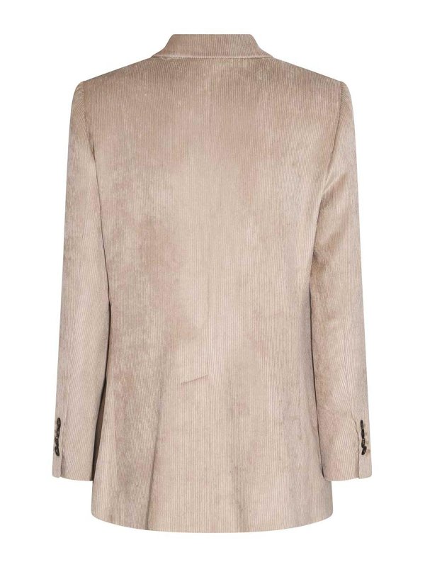 BRUNELLO CUCINELLI: Blazer online - Blazer - Beis