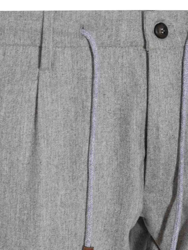 The Best Shops ELEVENTY: casual trousers - Grey wool blend trousers