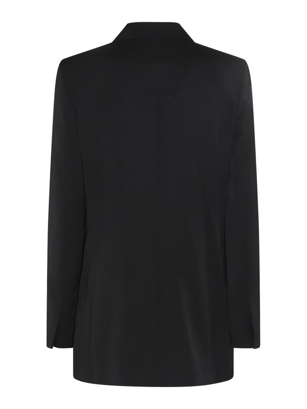 LANVIN: blazers online - Black wool blazer
