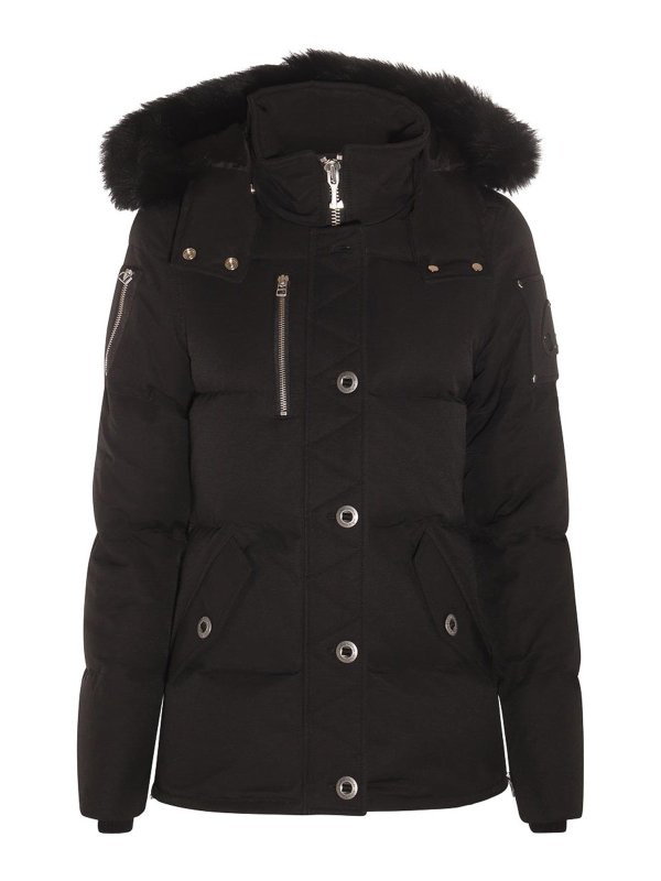 MOOSE KNUCKLES: Casualjacken - Casualjacke - Schwarz