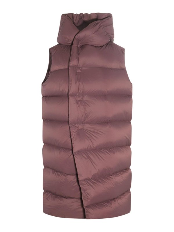 RICK OWENS: padded jackets - Amethyst down jacket