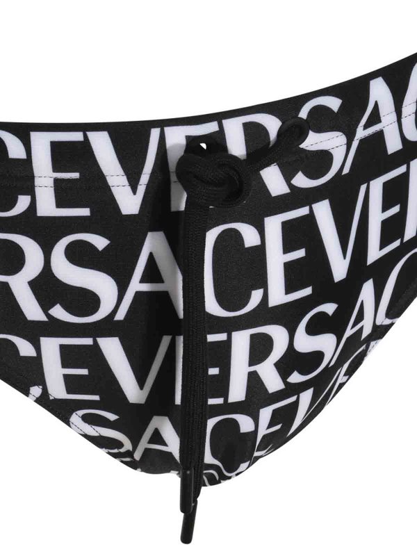 The Best Shops VERSACE: Ropa de playa   - Chal - Negro