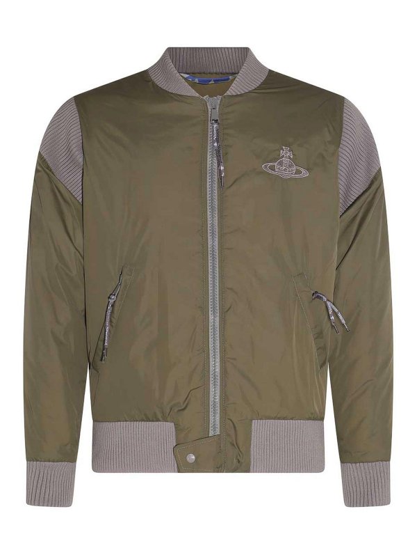 VIVIENNE WESTWOOD: bombers - Army nylon casual jacket