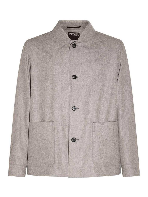 ZEGNA: Vestes de costume - Blazer - Beige