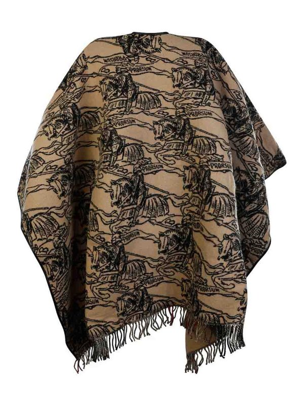 BURBERRY: Capes & Ponchos online - Cape - Beige