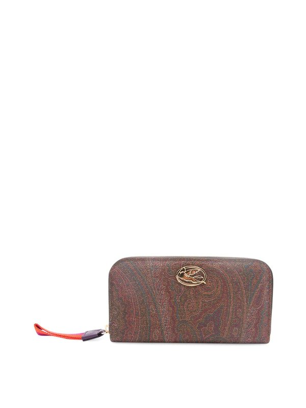 ETRO: wallets & purses - Multicolour leather wallet