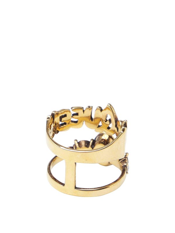 ALEXANDER MCQUEEN: ringe online - Ring - Gold