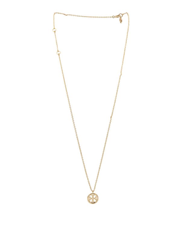 TORY BURCH: Necklaces & Chokers - Gold-tone brass necklace