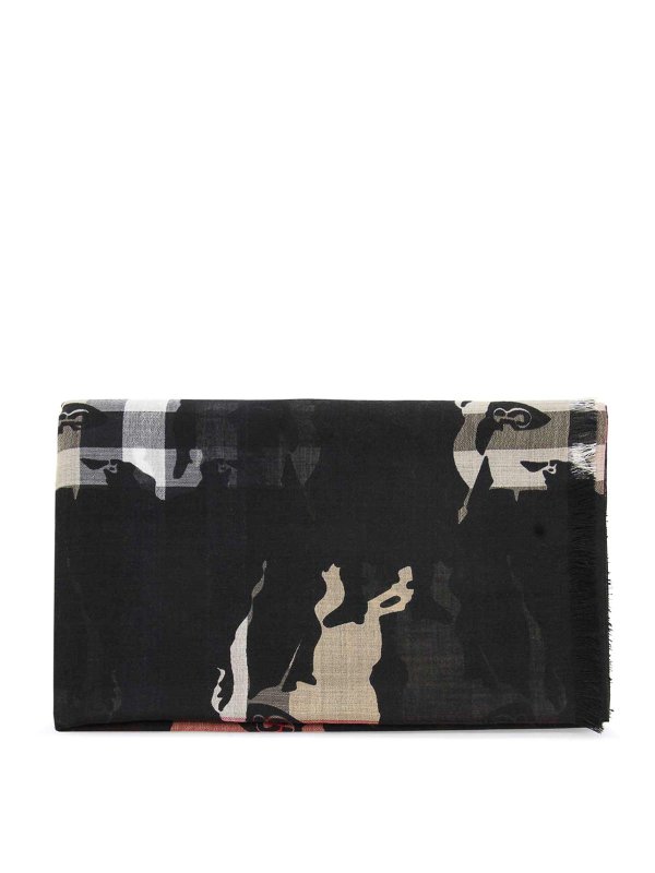 BURBERRY: Écharpes - Écharpe - Multicolore
