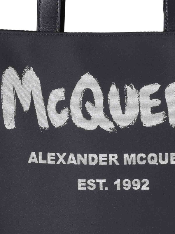 The Best Shops ALEXANDER MCQUEEN: クロスボディバッグ - クロスボディバッグ - 黒