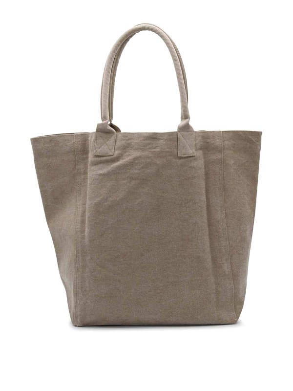 The Best Shops ISABEL MARANT: borse a tracolla - Borsa tote Yenky in tela beige