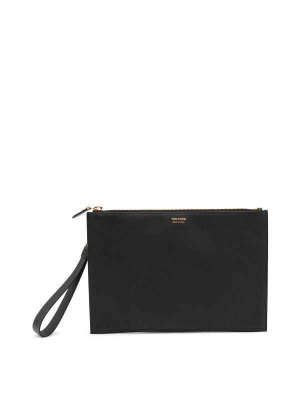 TOM FORD: Clutch - Pochette - Noir