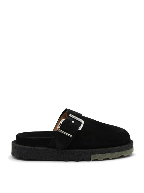 OFF-WHITE: Mules - Mules - Noir