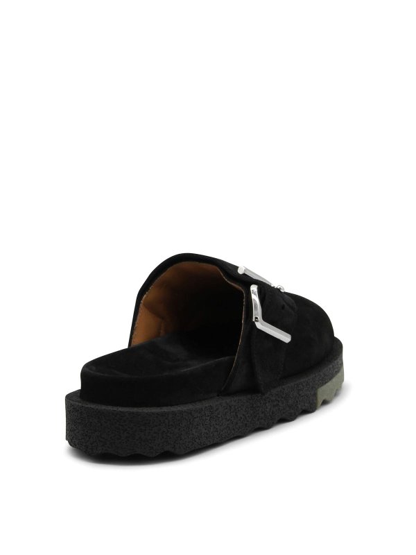 The Best Shops OFF-WHITE: Mules - Mules - Noir