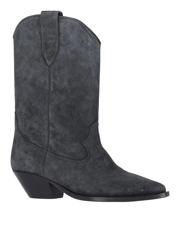 ISABEL MARANT: boots - Black suede boots