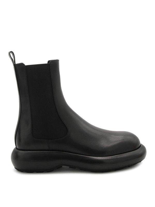JIL SANDER: Bottes - Bottes - Noir