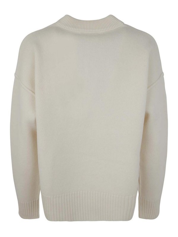 AMI PARIS: クルーネック online - クルーネック - 白