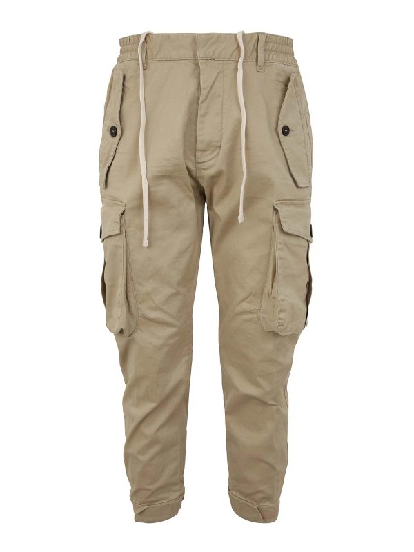 DSQUARED2: casual trousers - Cyprus cargo pant
