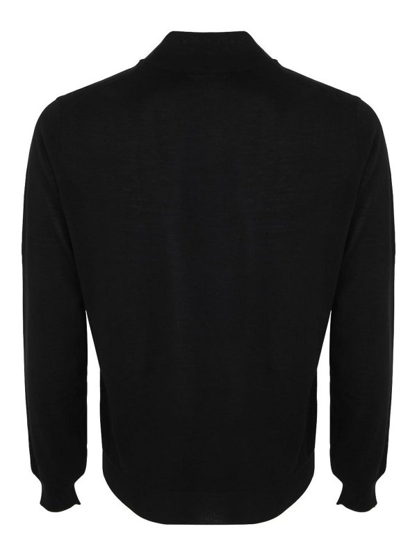 FILIPPO DE LAURENTIIS: クルーネック online - クルーネック - 黒