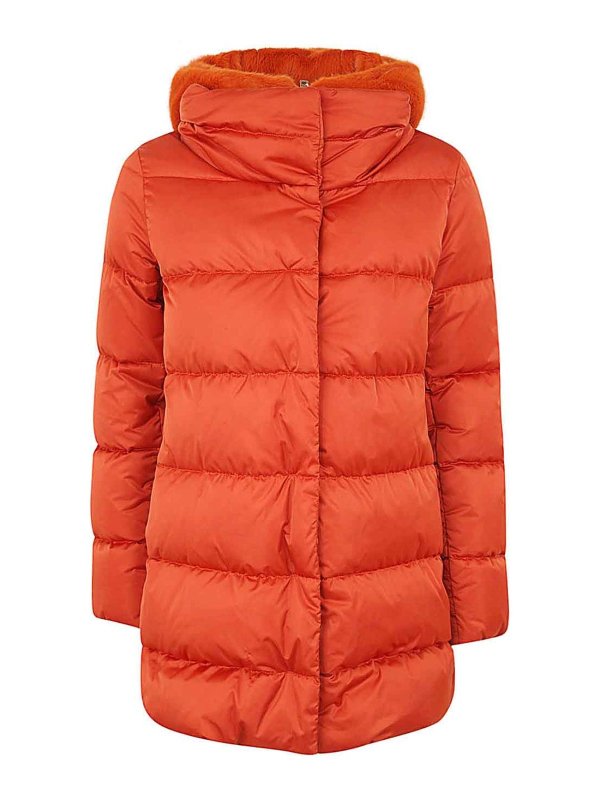 HERNO: casual jackets - A-shape silk jacket