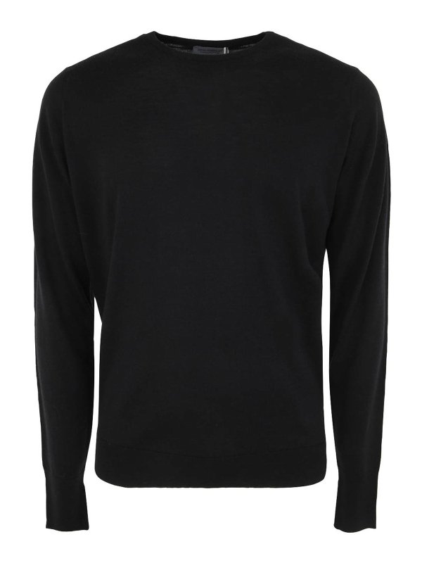 JOHN SMEDLEY: crew necks - Marcus long sleeves crew neck pullover
