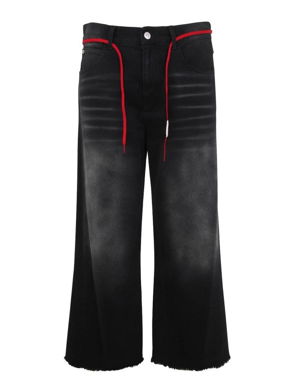 Marni: straight leg jeans - Flared trousers