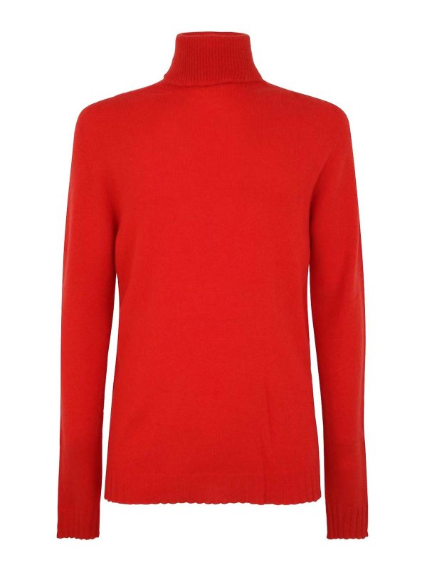MD75: Rollkragenpullover  und Polo-Ausschnitt - Rollkragenpullover - Orange