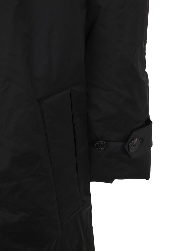 The Best Shops NEIL BARRETT: short coats - Standard nylon trench coat