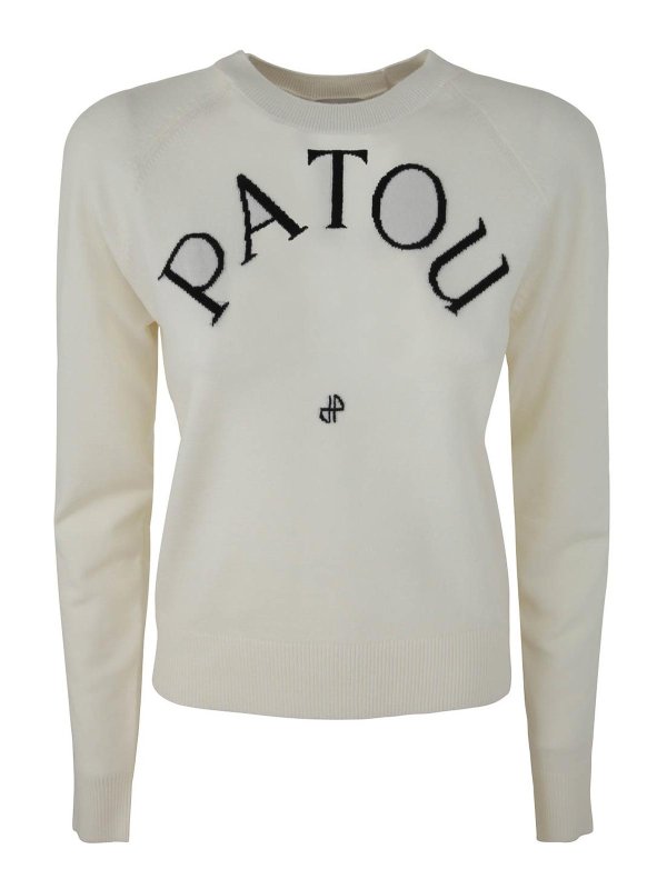 PATOU: Sudaderas y suéteres - Sudadera - Blanco