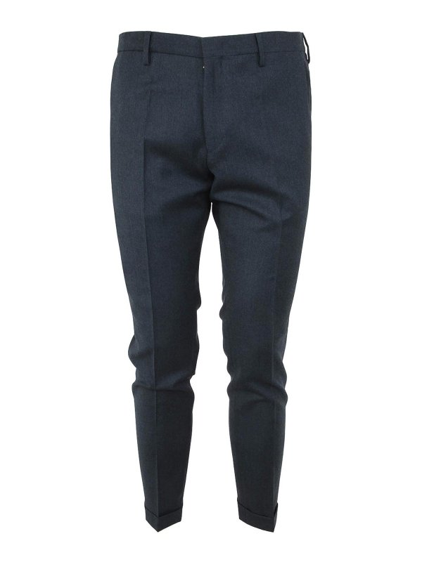 PAUL SMITH: テーラードトラウザー - ショートパンツ - ブルー