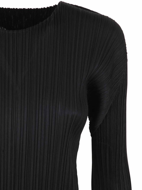 The Best Shops PLEATS PLEASE ISSEY MIYAKE: マキシドレス - マキシドレス - 黒