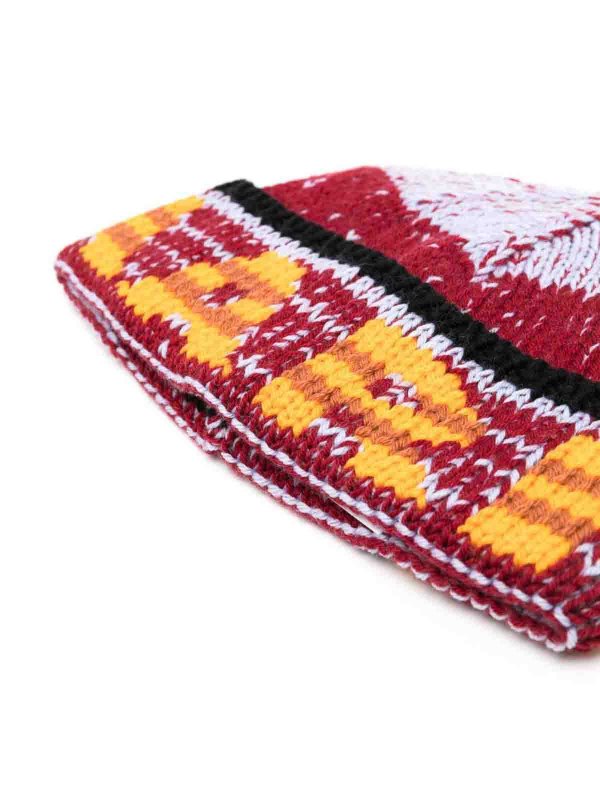Marni: beanies online - Beanie with intarsia