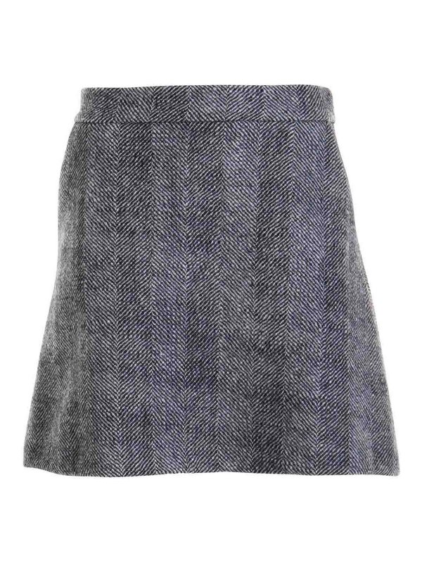 FABIANA FILIPPI: Knee length skirts & Midi - Geometric printed Skirt