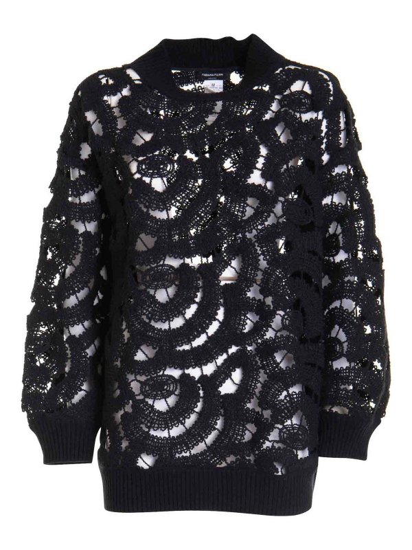 FABIANA FILIPPI: crew necks - Crew neck pullover