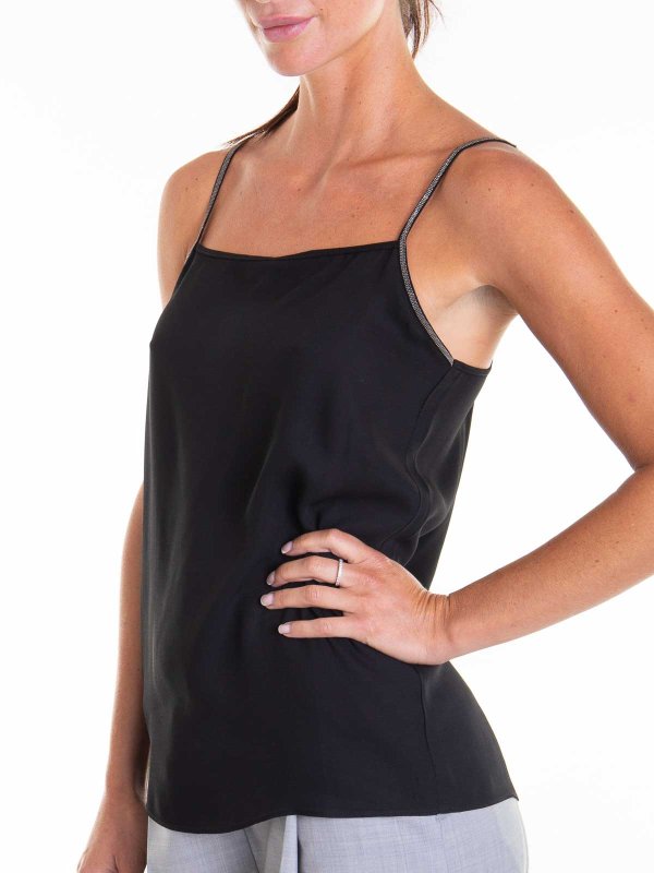 FABIANA FILIPPI buy online トップ/タンクトップ - 黒