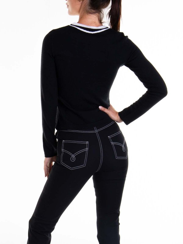 Crew neck pullover shop online: MOSCHINO