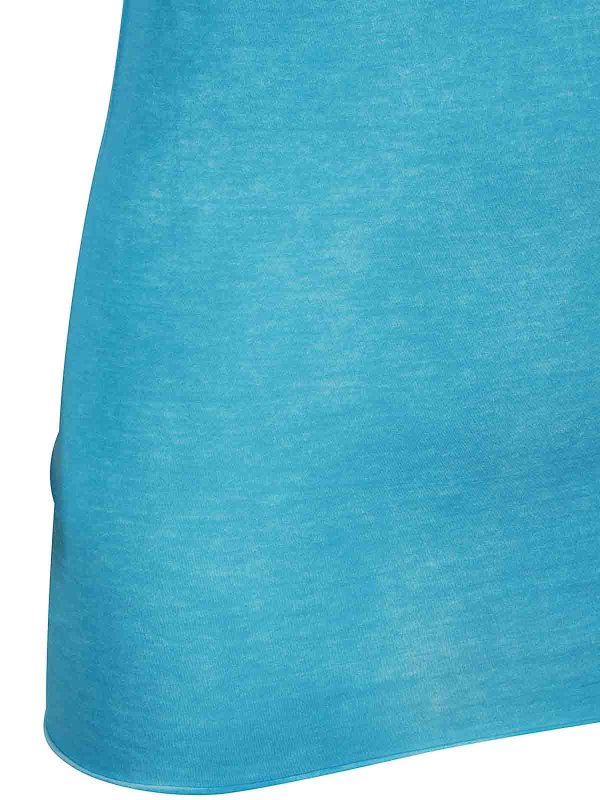 AVANT-TOI: Tops y camisetas sin mangas online - Top - Azul Claro