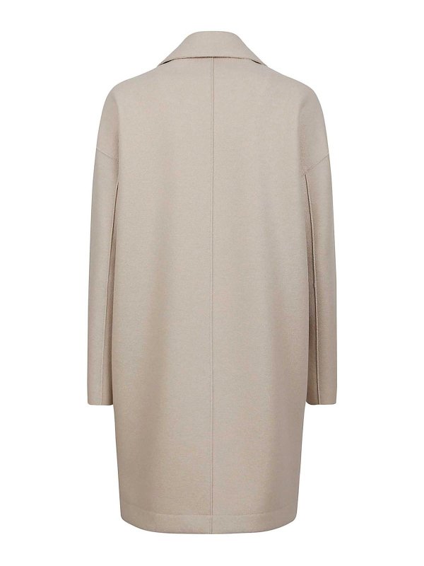 HARRIS WHARF LONDON: ショートコート online - ショートコート - クリーム