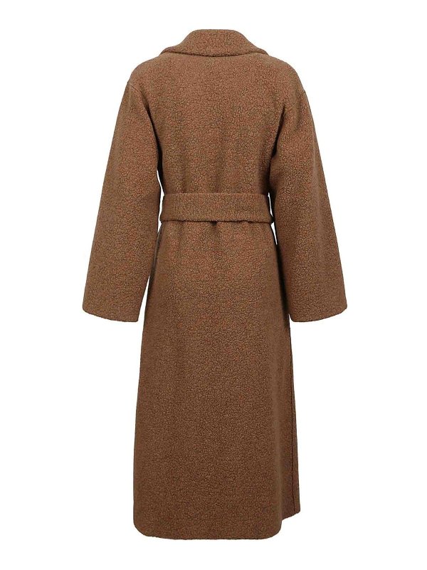 HARRIS WHARF LONDON: short coats online - Teddy-style coat